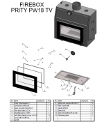 PRITY PW18-TV Şömine 
